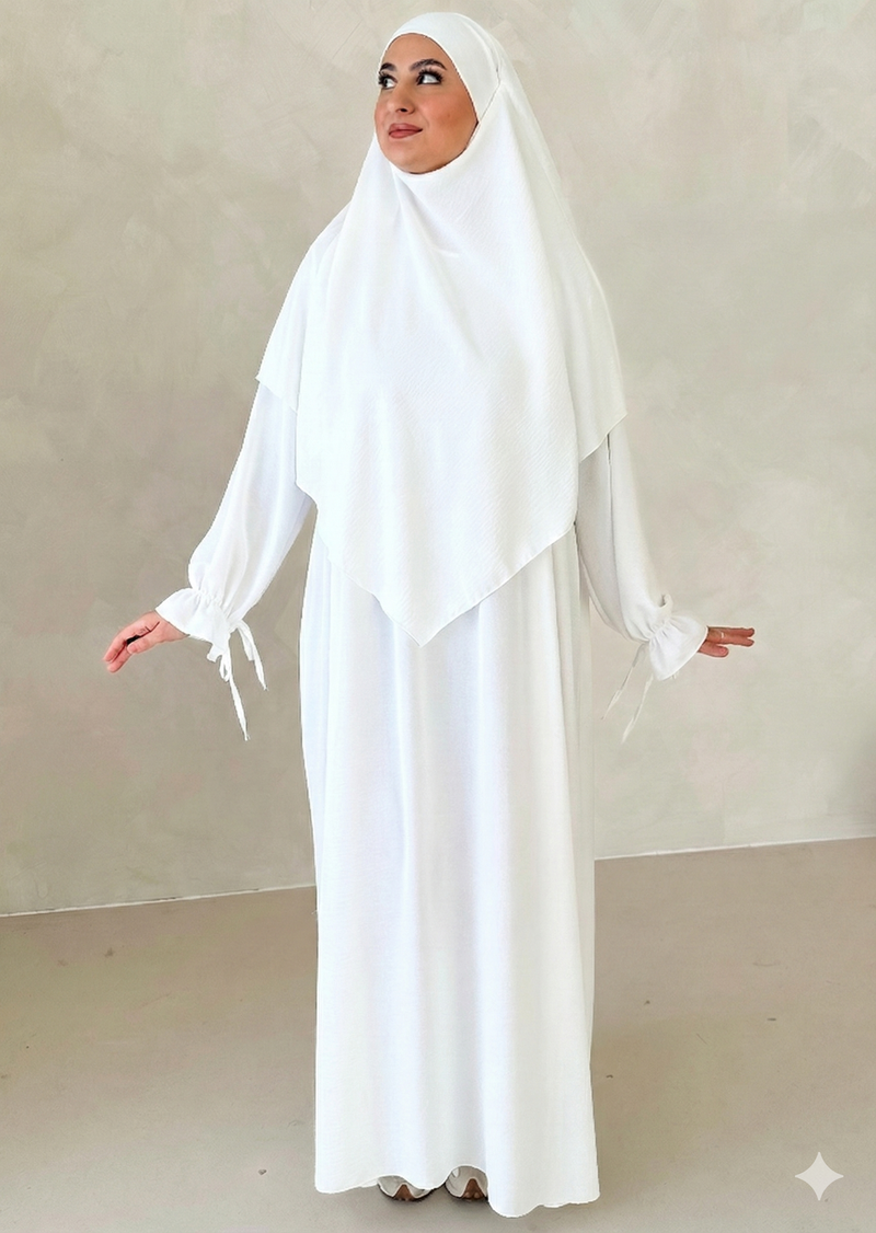 Comfort Abaya Sæt med Khimar