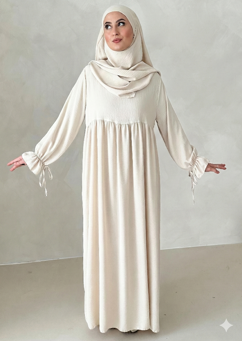 Comfort Abaya Sæt med Khimar