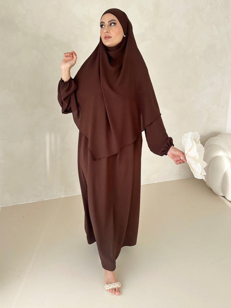 DAILY Abaya Sæt med Khimar