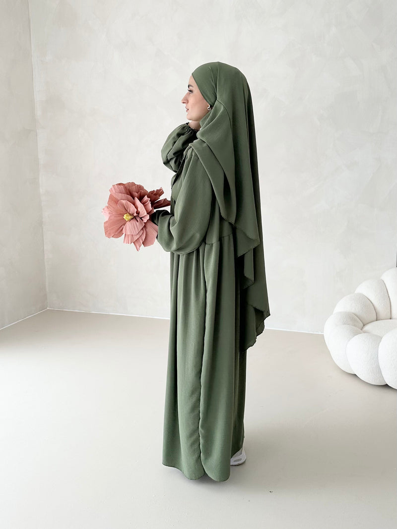 DAILY Abaya Sæt med Khimar