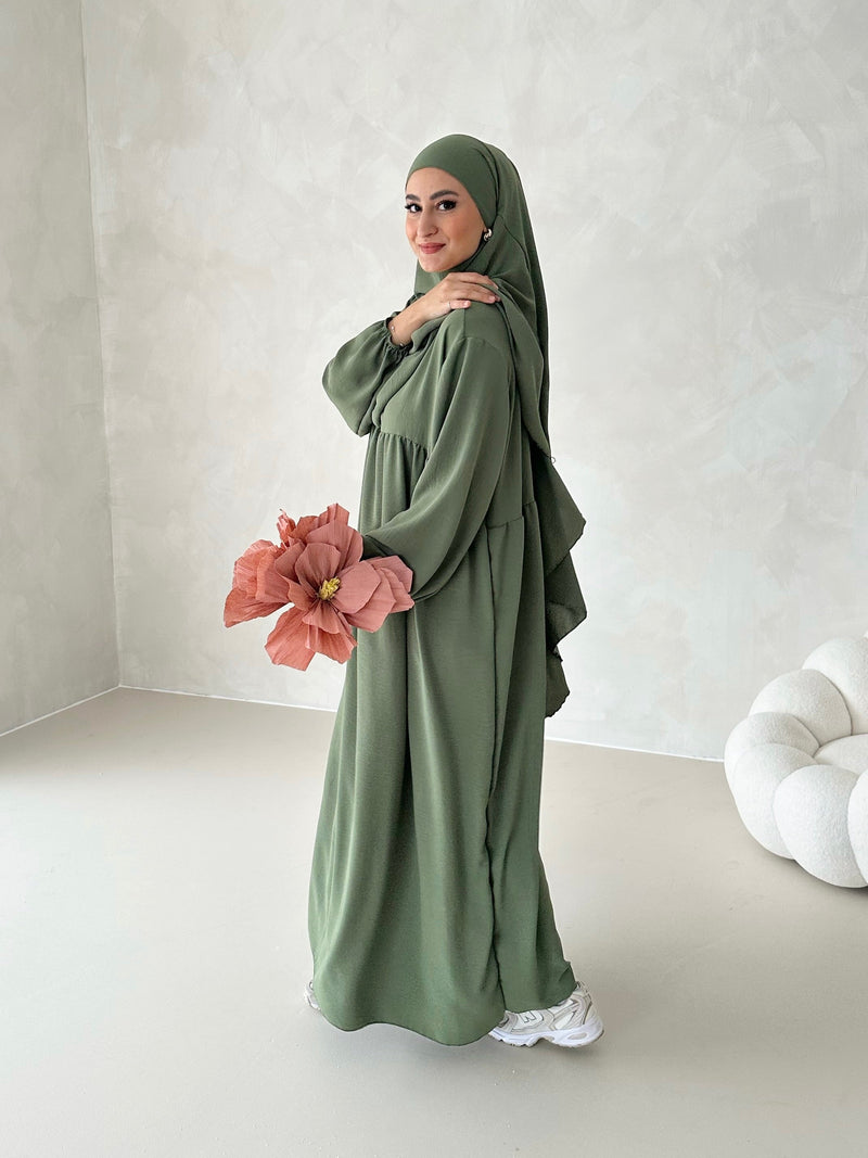 DAILY Abaya Sæt med Khimar