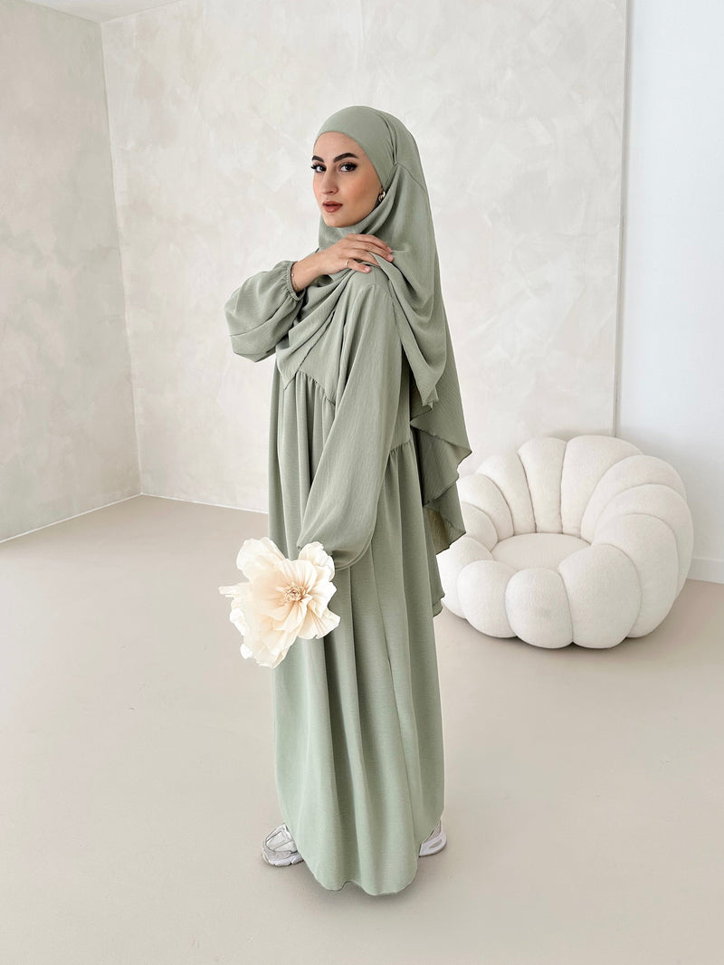 DAILY Abaya Sæt med Khimar