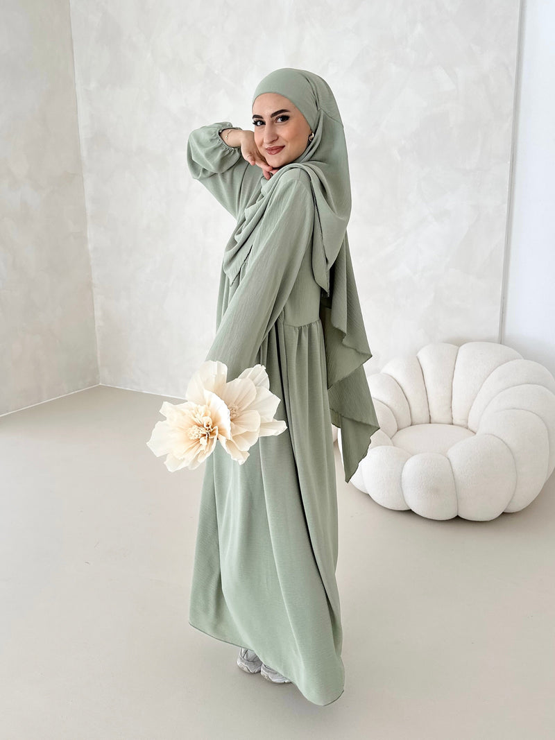DAILY Abaya Sæt med Khimar