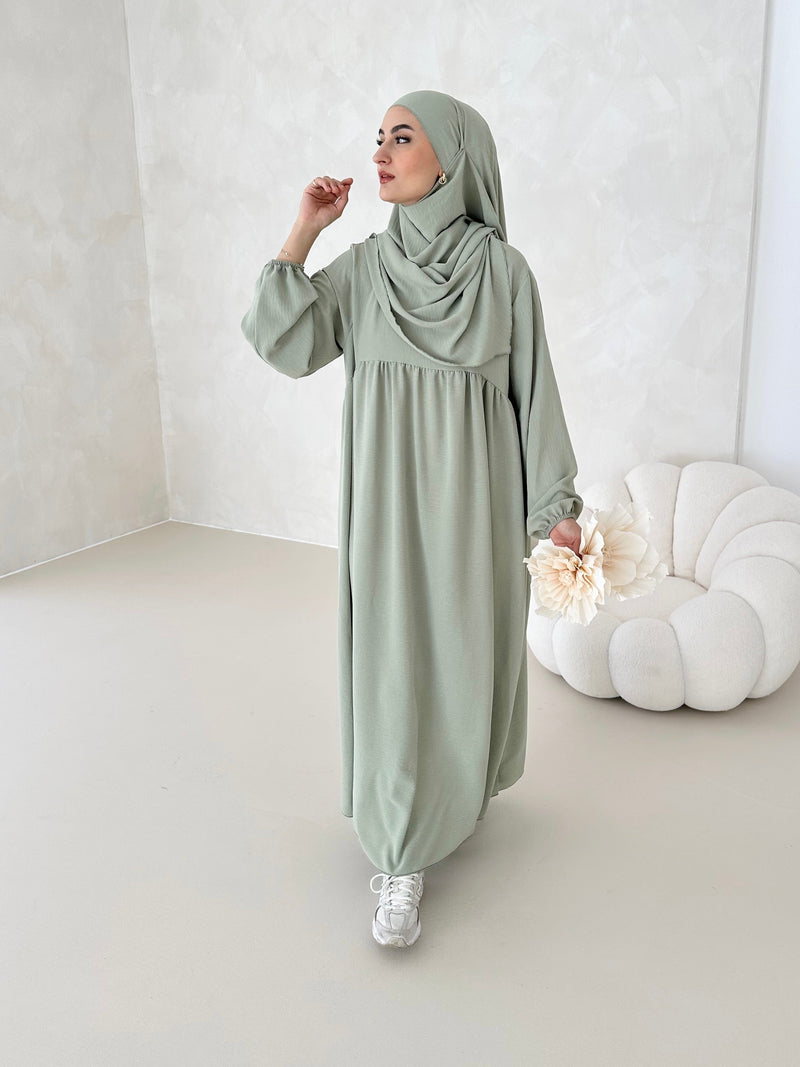 DAILY Abaya Sæt med Khimar