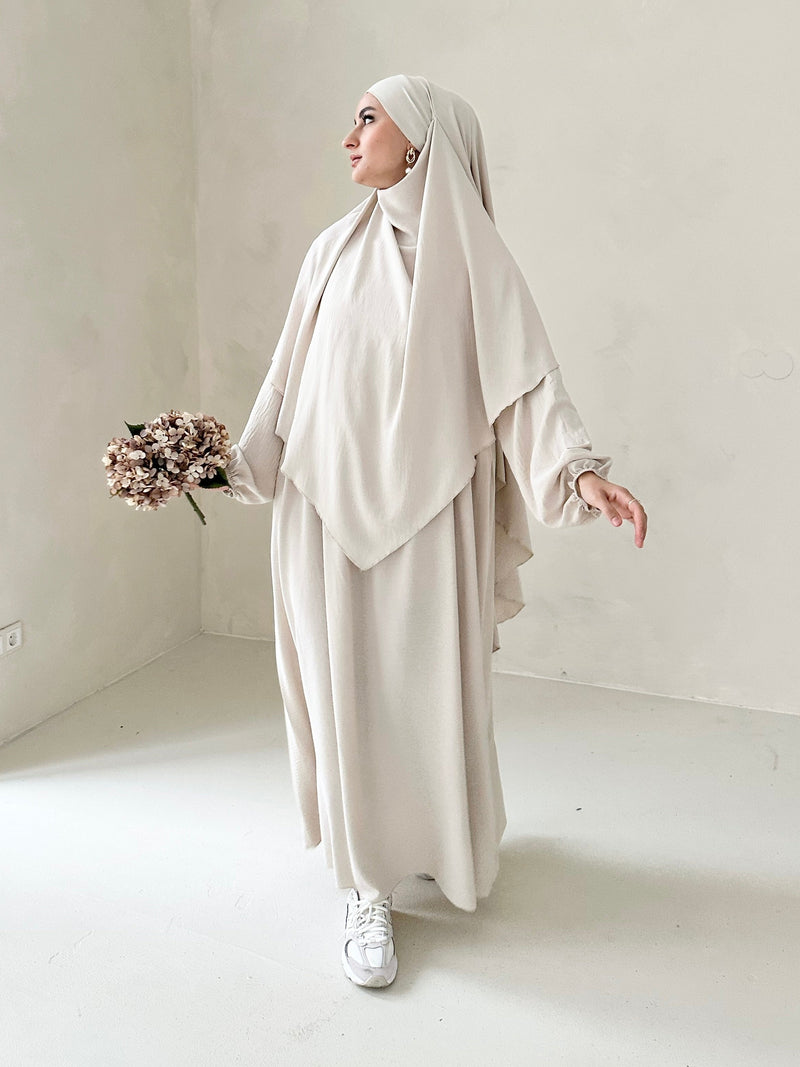 DAILY Abaya Sæt med Khimar