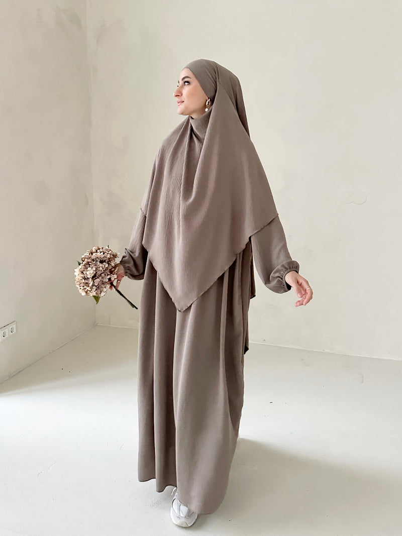 DAILY Abaya Sæt med Khimar