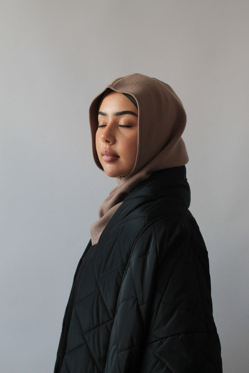 FINE KNIT BALACLAVA Sort